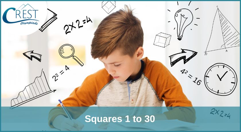 Square 1 to 30: How to Find the Value of Squares from 1 to 30