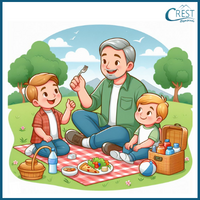 Action Words - Picnic