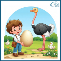 Articles - Boy found a ostrich egg in his backyard