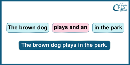 Example Jumbled Sentences