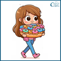 Nouns Questions - Girl with Donuts