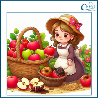 Preposition - Apples in the basket