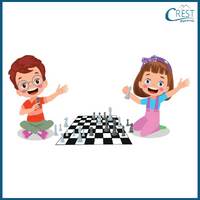 Punctiation - Children playing Chess