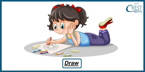 Premium Vector | Coloring page for kids digital stamp cartoon style  character