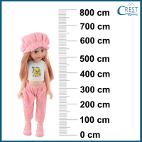 What is the height of the baby doll