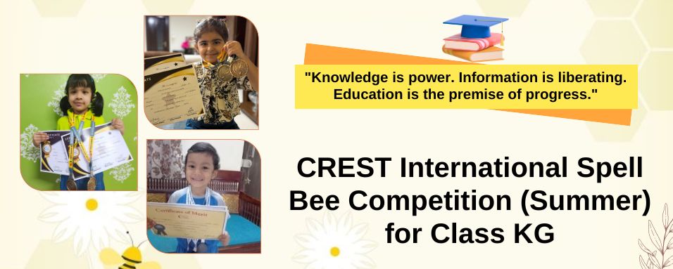 CREST International Spell Bee Summer for Class KG