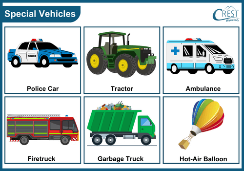 Few special vehicles